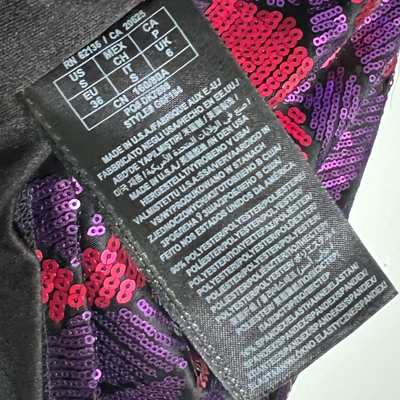 Sequin Marciano mini dress - worn once on red carpet - Picture 3 of 5